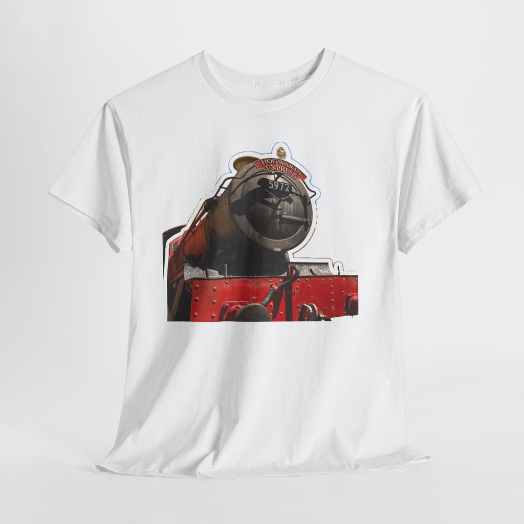 Hogwarts Express Steam Engine Train T-Shirt – Vintage Locomotive Graphic Tee