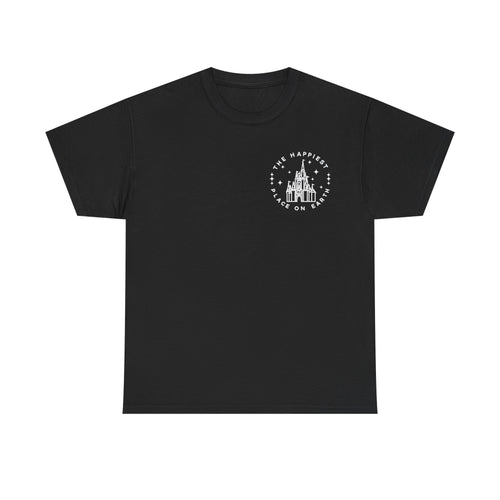 Castle Graphic Tee — "The Happiest Place on Earth" Theme Park T‑Shirt