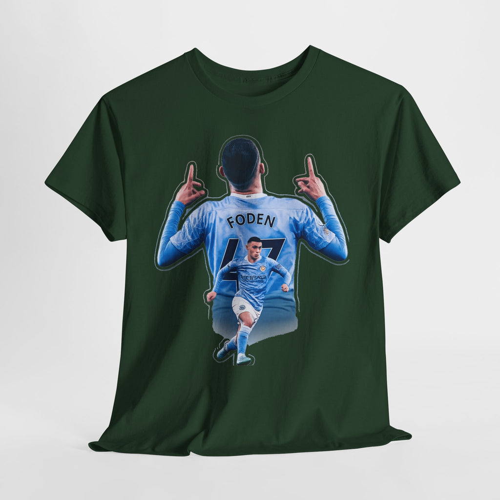 Phil Foden Soccer Fan T‑Shirt – Manchester City Jersey Graphic Tee