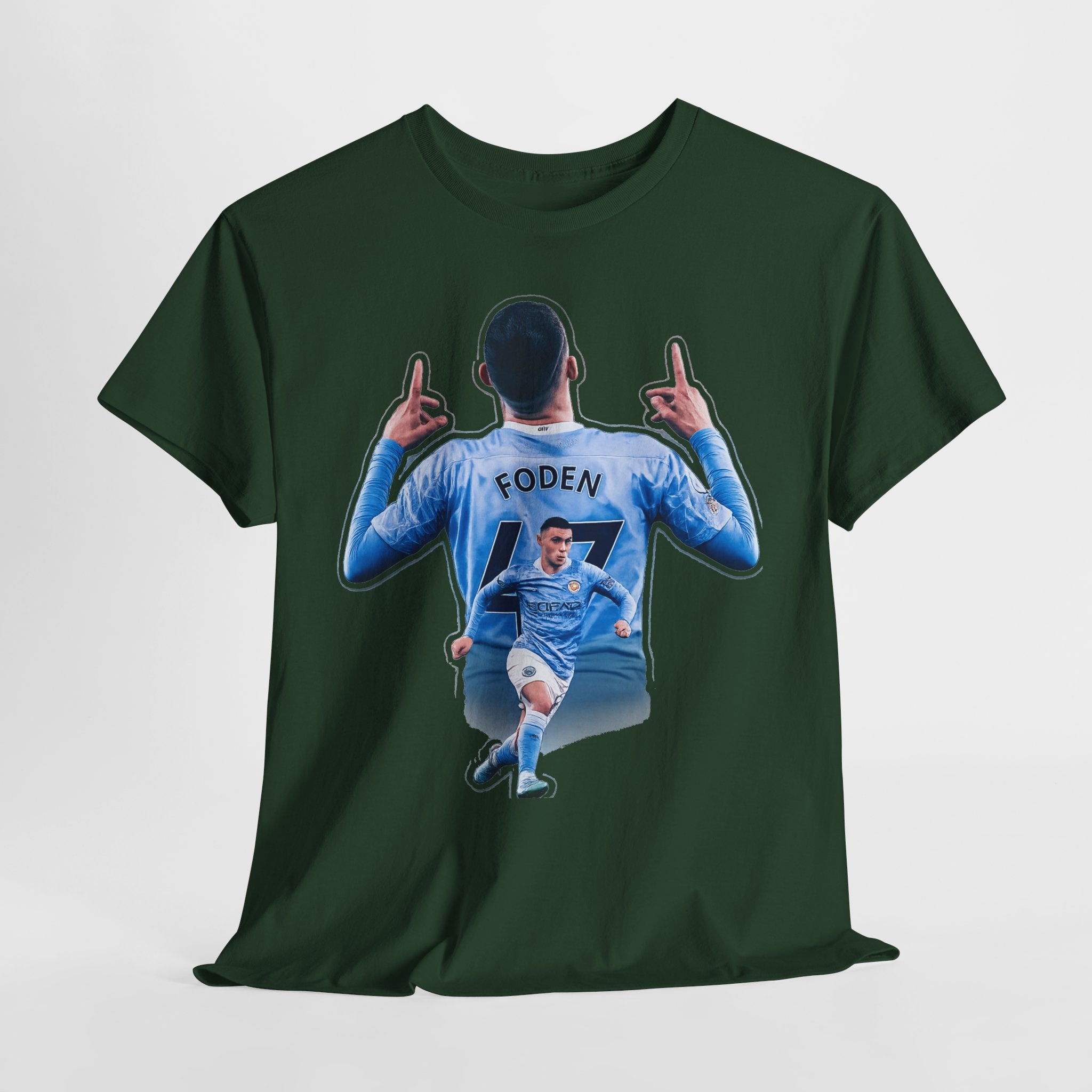 Phil Foden Soccer Fan T‑Shirt – Manchester City Jersey Graphic Tee