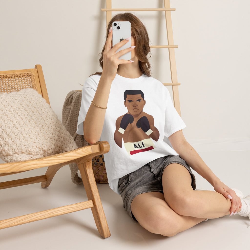 Muhammad Ali Boxing Champion Cotton T-Shirt
