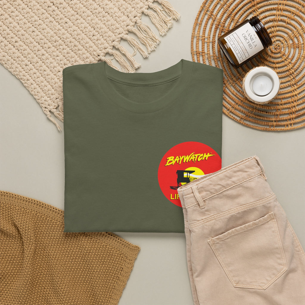Baywatch Lifeguard Graphic Cotton T-Shirt
