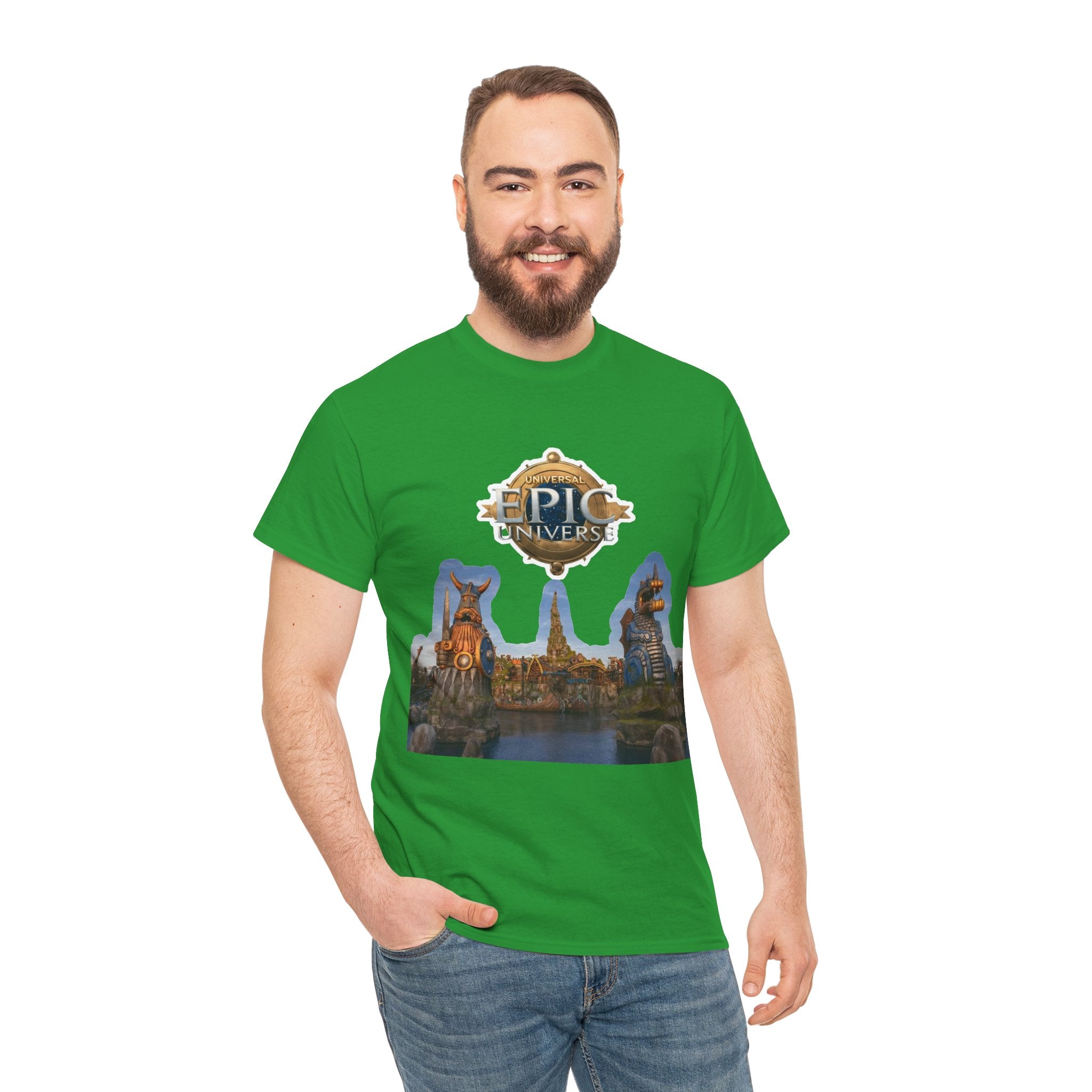 Epic Universe Theme Park T‑Shirt — Iconic Entrance Graphic Tee