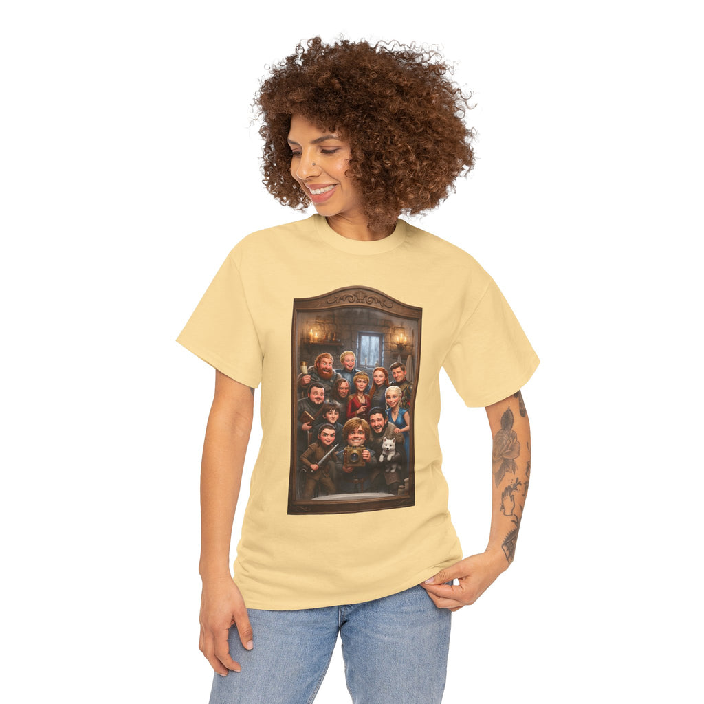 Game of Thrones Cast Portrait Inspired Cotton T-Shirt