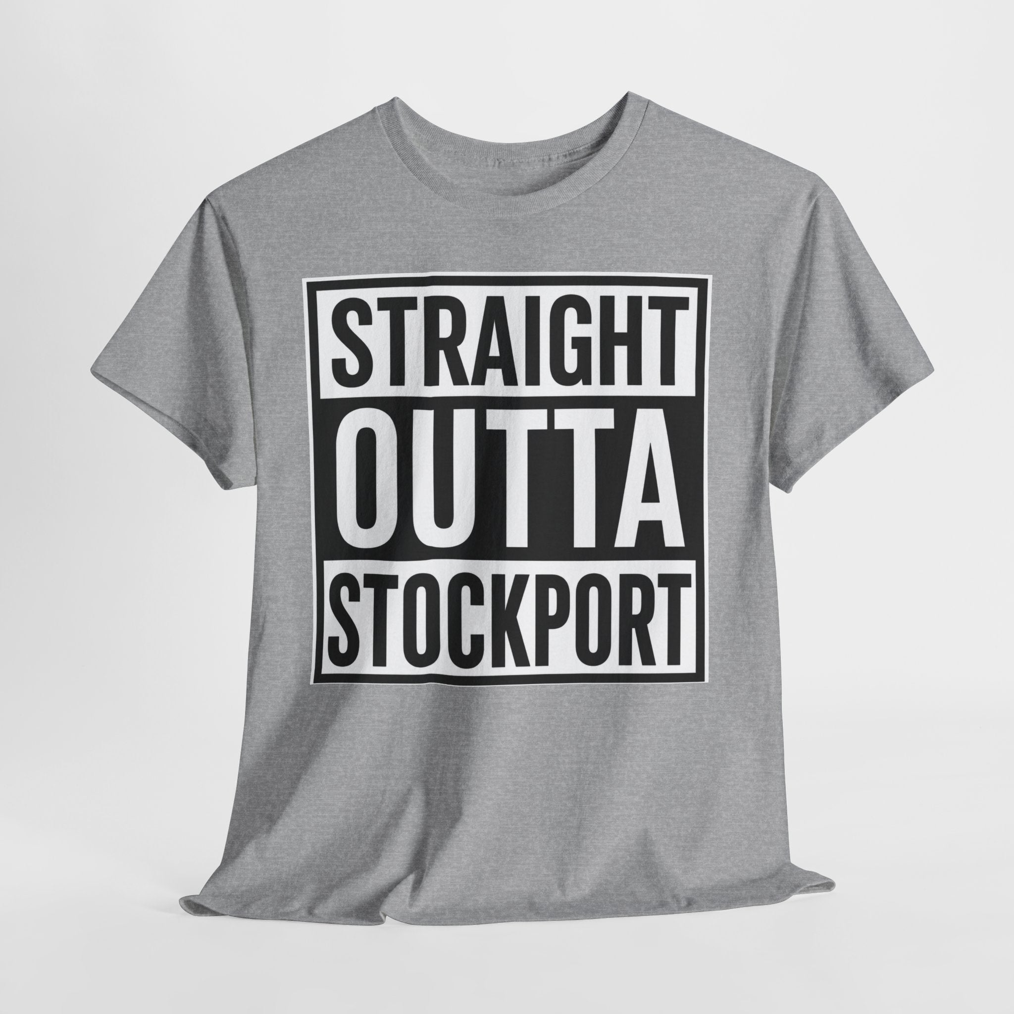 Straight Outta Stockport T-Shirt — Bold City Pride Tee