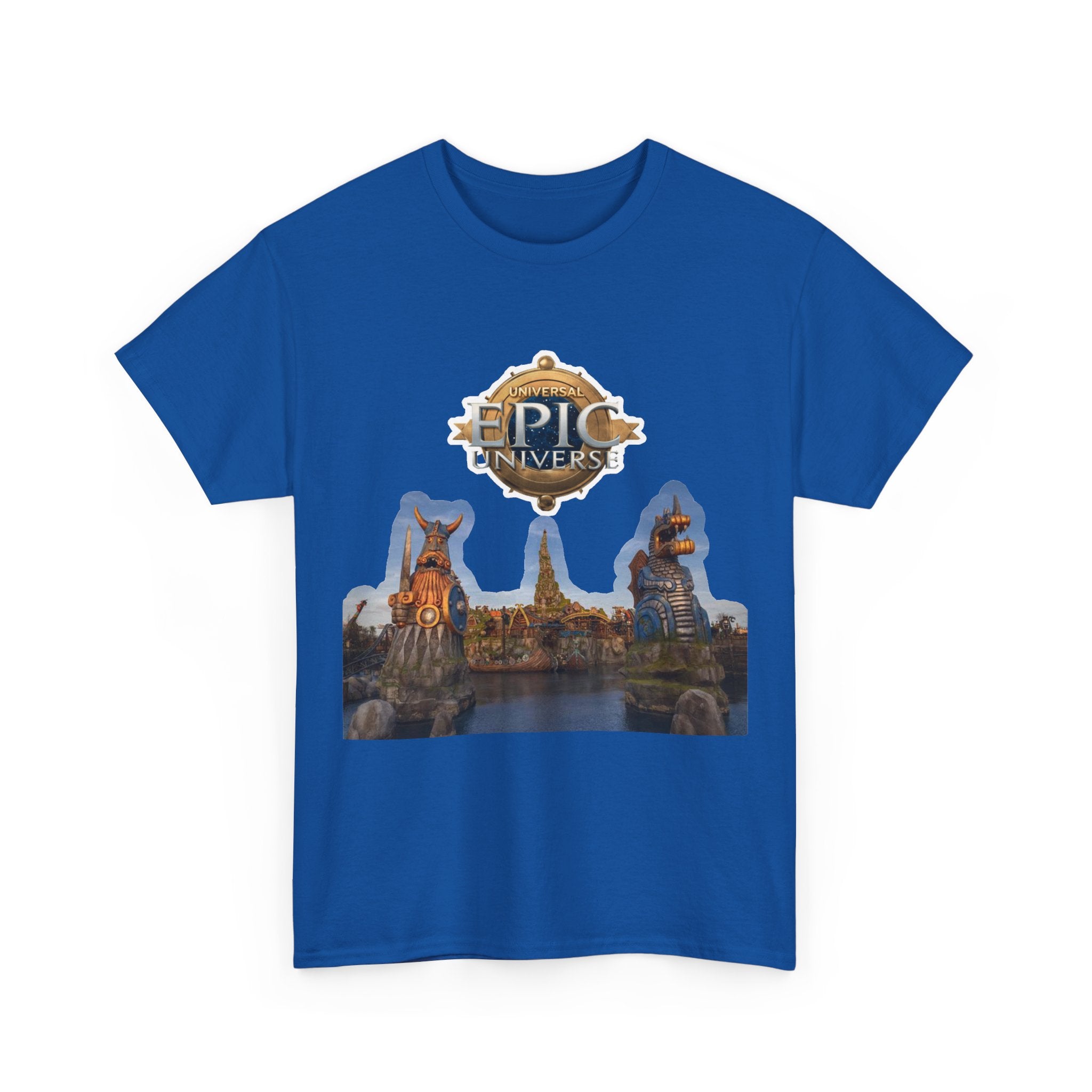 Epic Universe Theme Park T‑Shirt — Iconic Entrance Graphic Tee