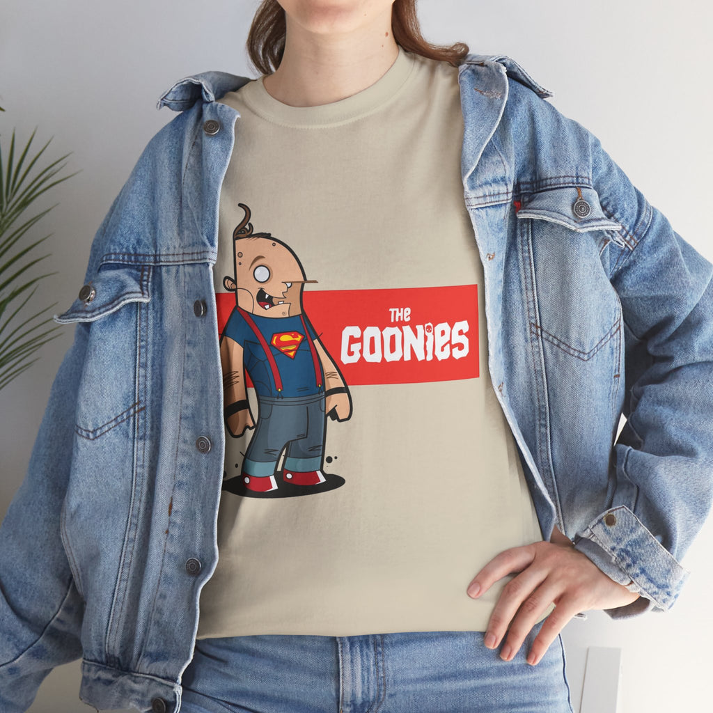 The Goonies Inspired Character Tee — Cartoon Sloth Graphic T‑Shirt