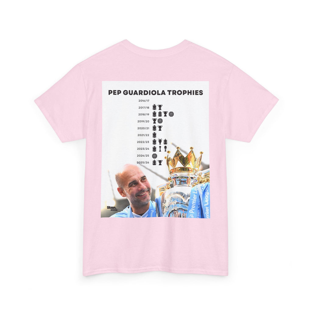 Pep Guardiola Trophies Graphic Tee