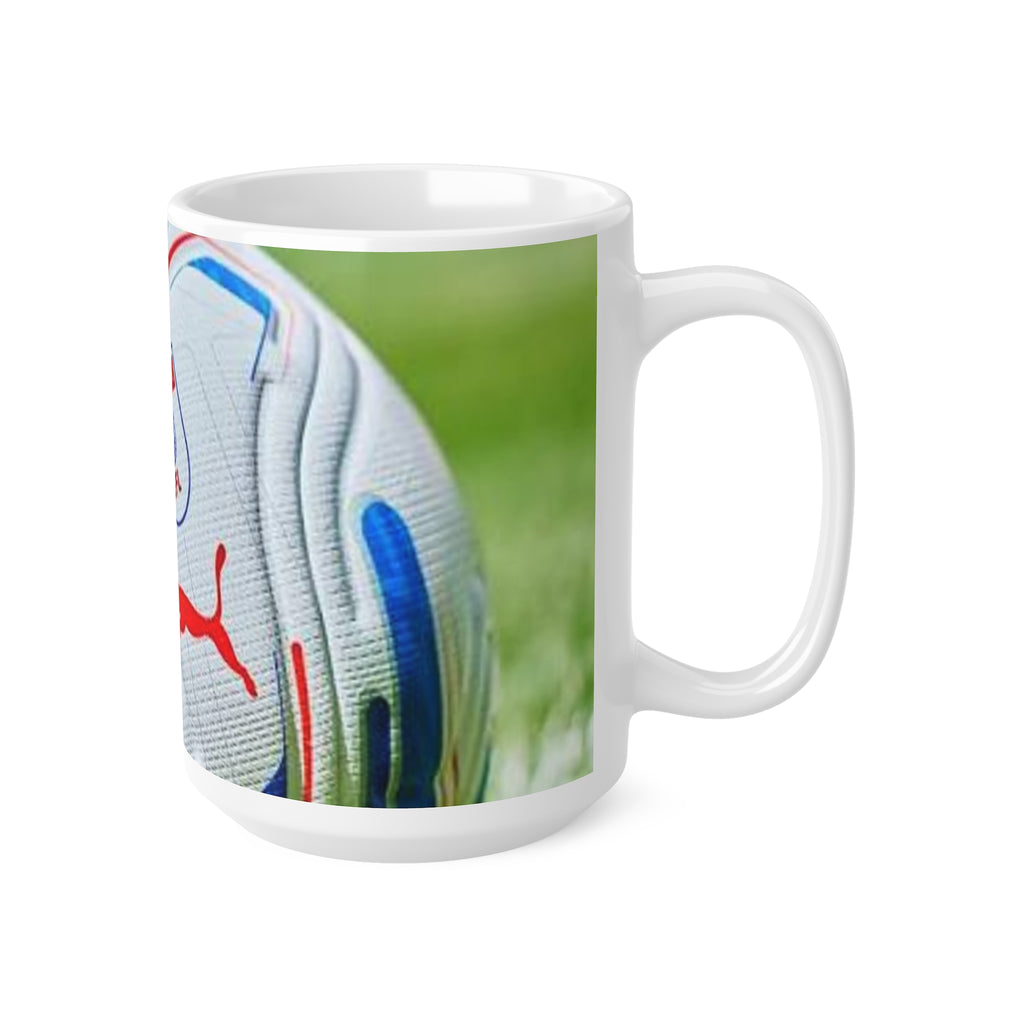 EFL Puma Football Match Ball Mug — Sky Bet EFL Design, Ceramic Coffee Cup (11oz/15oz)