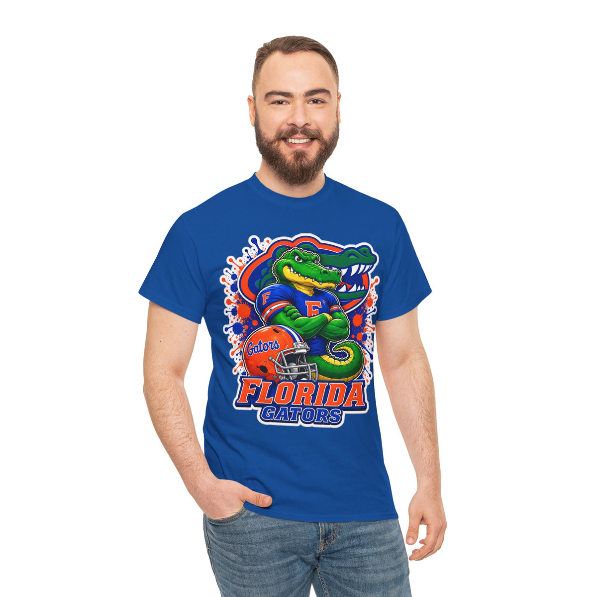 Florida Gators Alligator Graphic Tee — College Football Fan T-Shirt