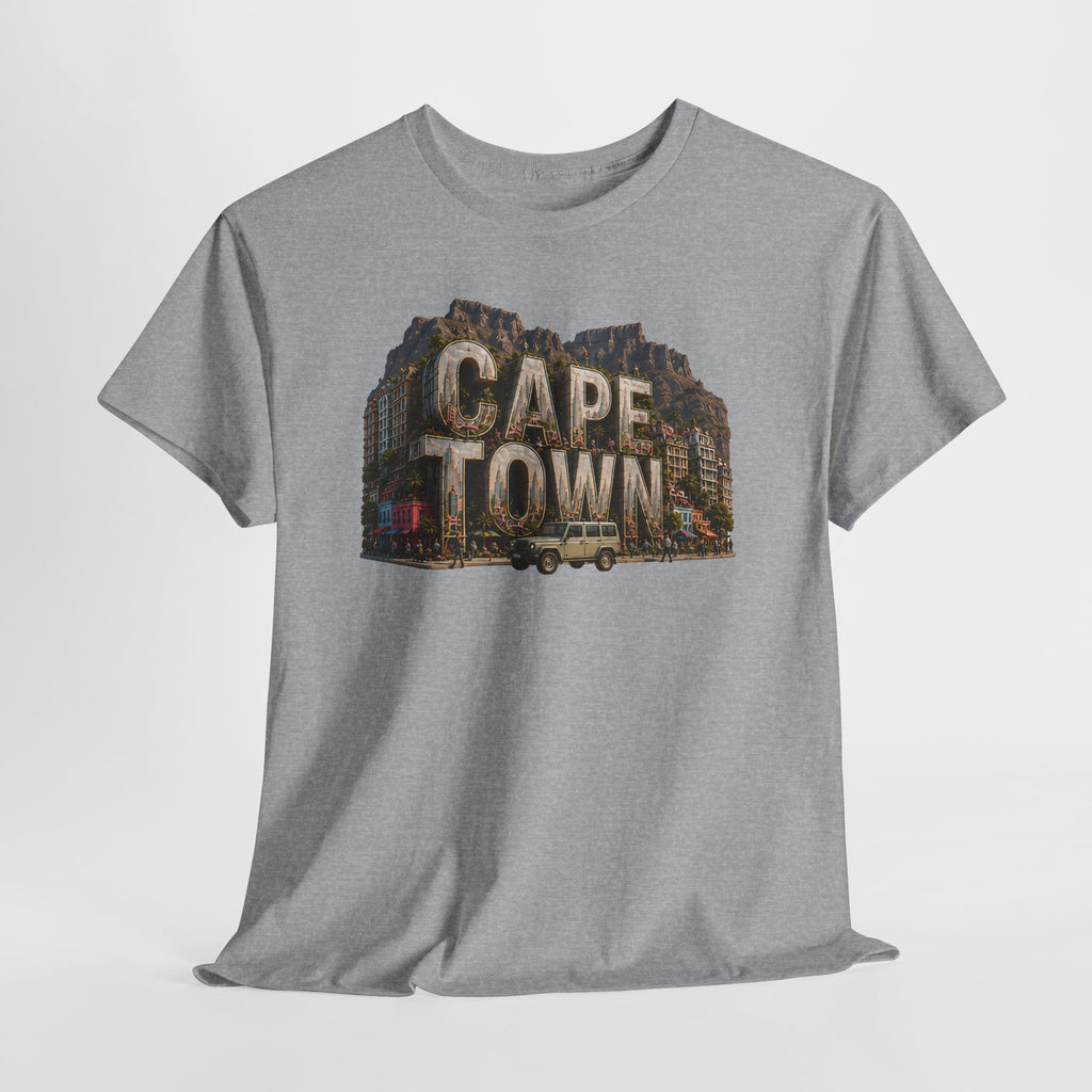 Cape Town Vintage Photo Tee — South Africa Travel Souvenir T-Shirt
