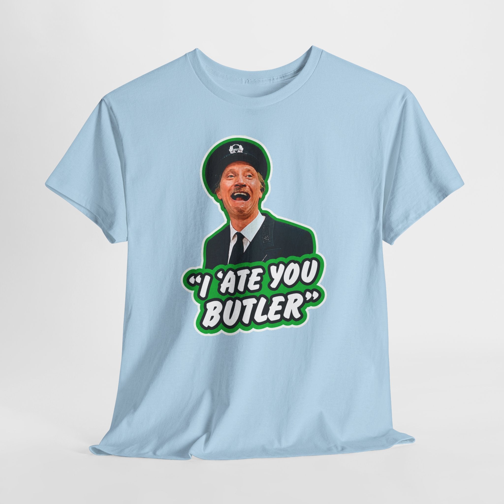 I Ate You Butler T-Shirt — Funny Retro Butler Graphic Tee