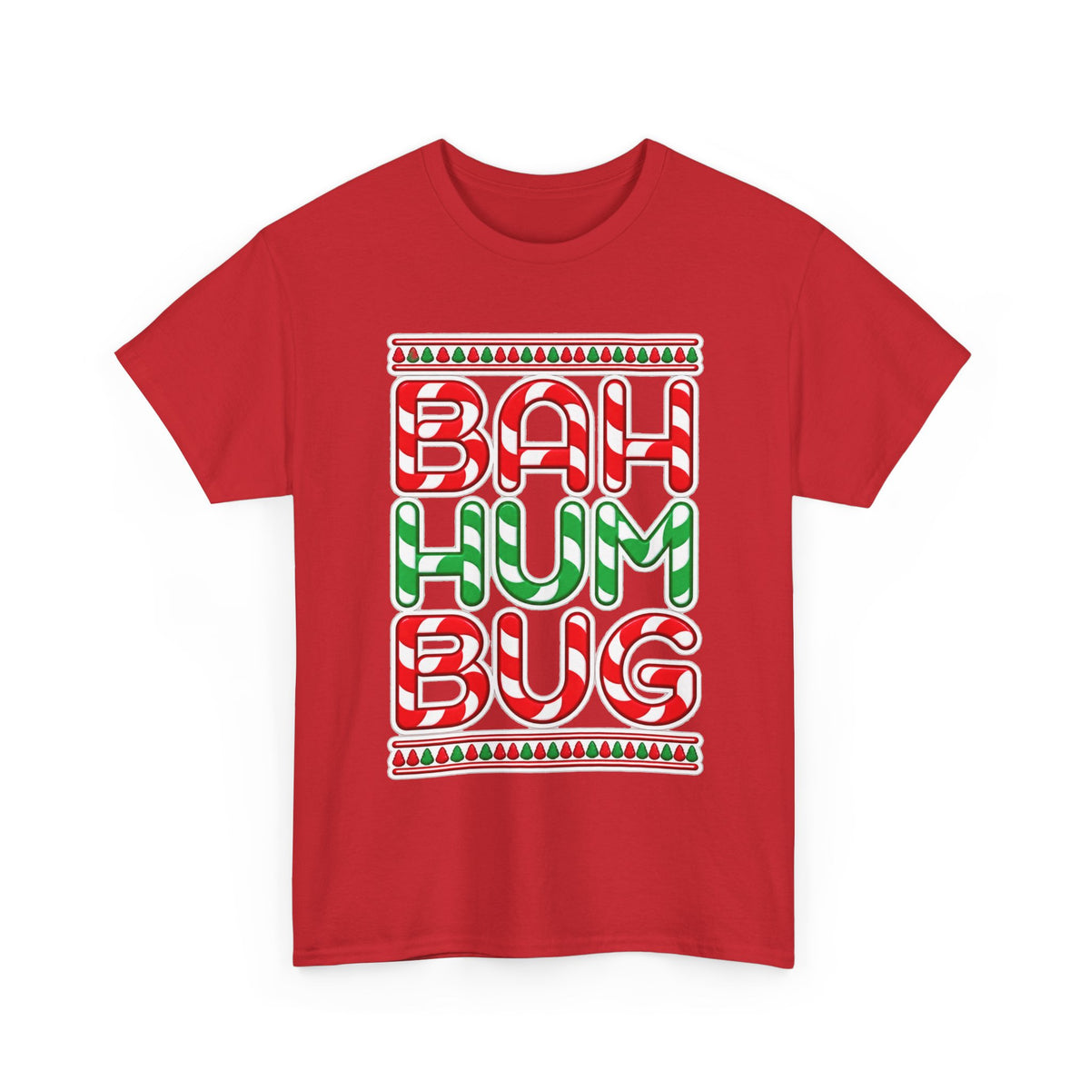 Bah Humbug Christmas Holiday Cotton T-Shirt