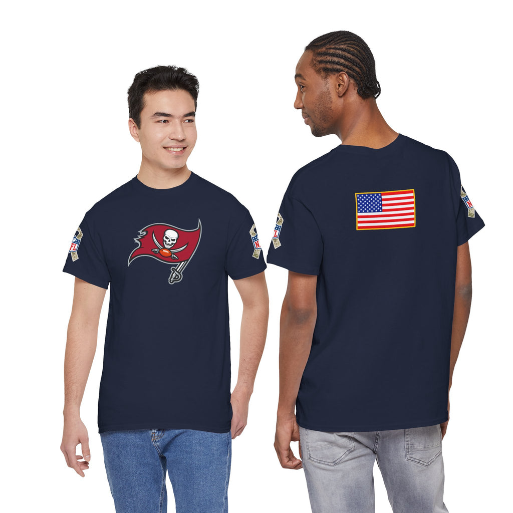 Tampa Bay Buccaneers inspired Unisex Heavy Cotton Tee