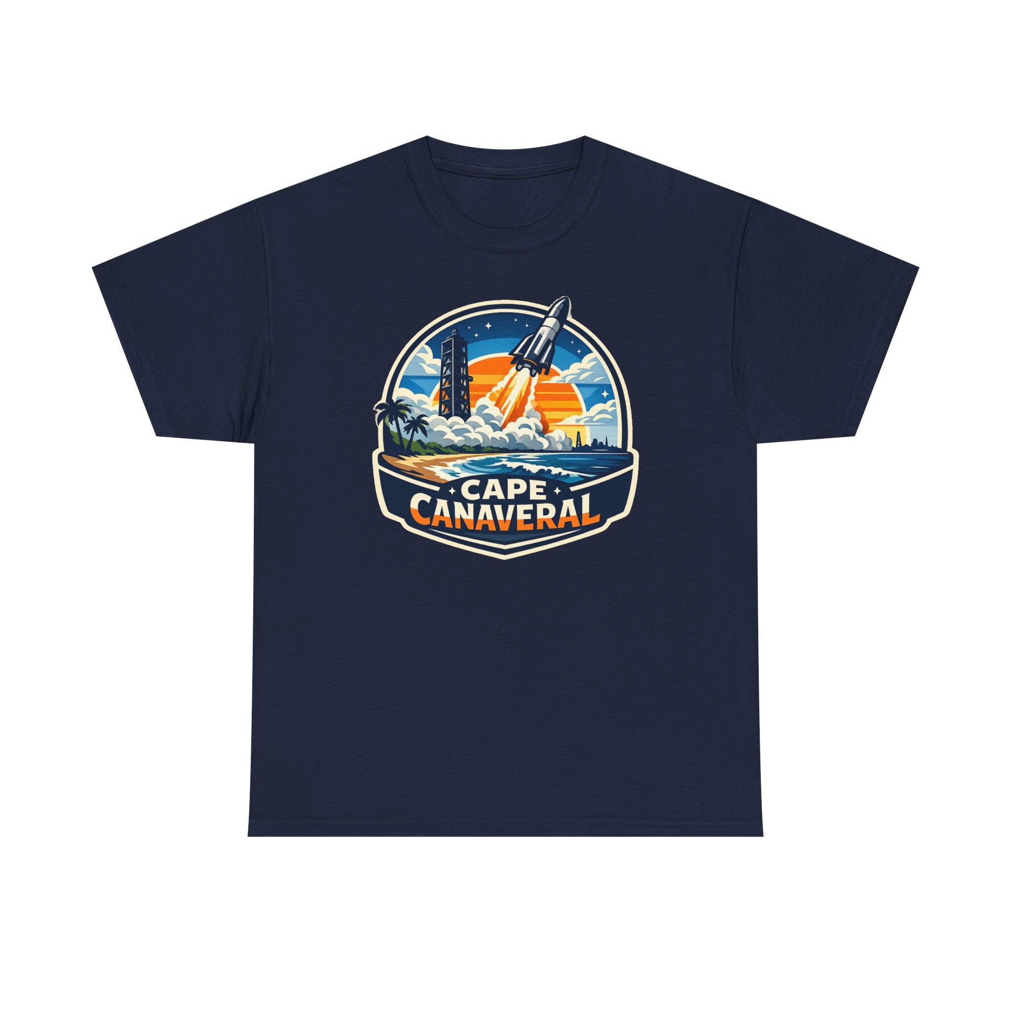 Cape Canaveral Rocket Launch T-Shirt