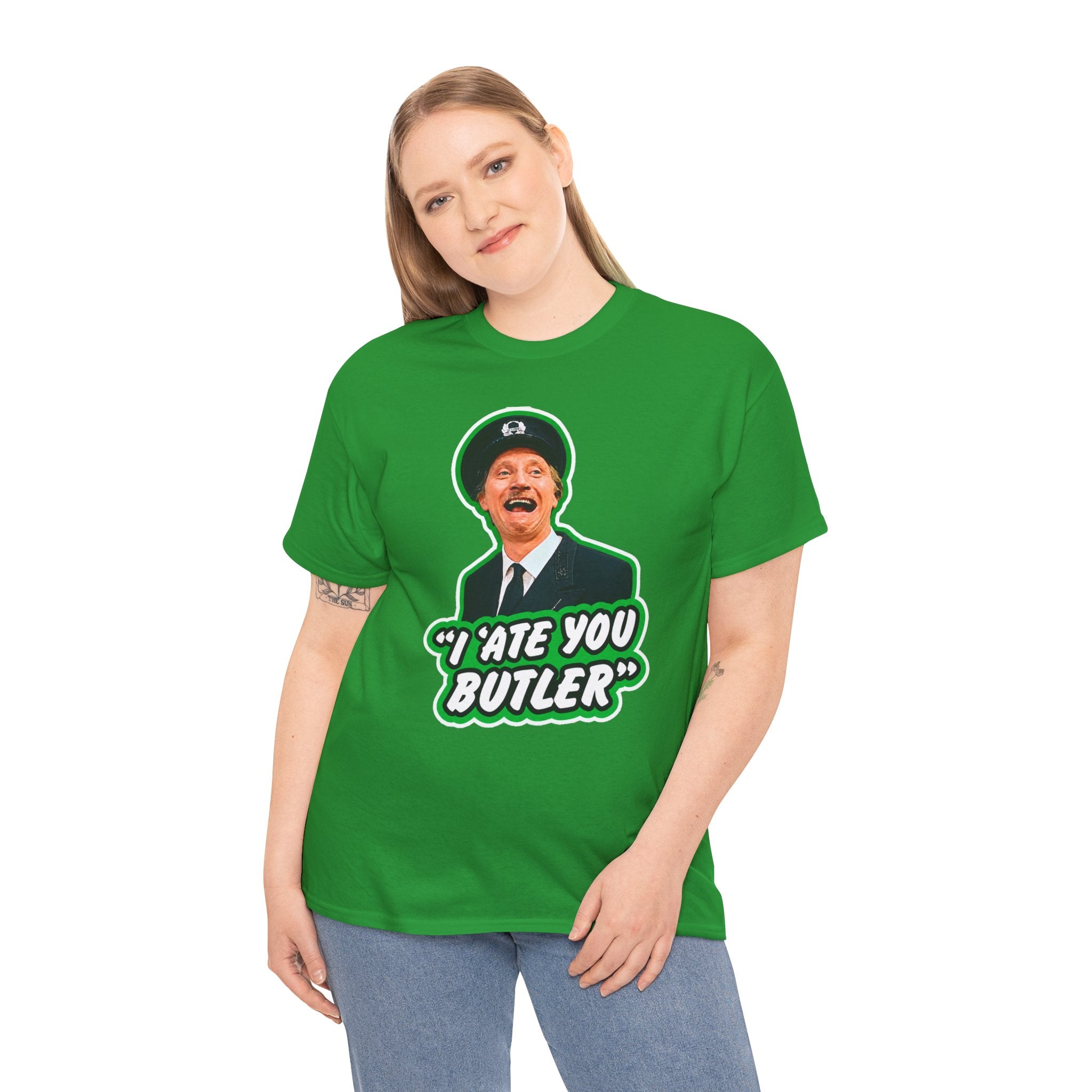 I Ate You Butler T-Shirt — Funny Retro Butler Graphic Tee