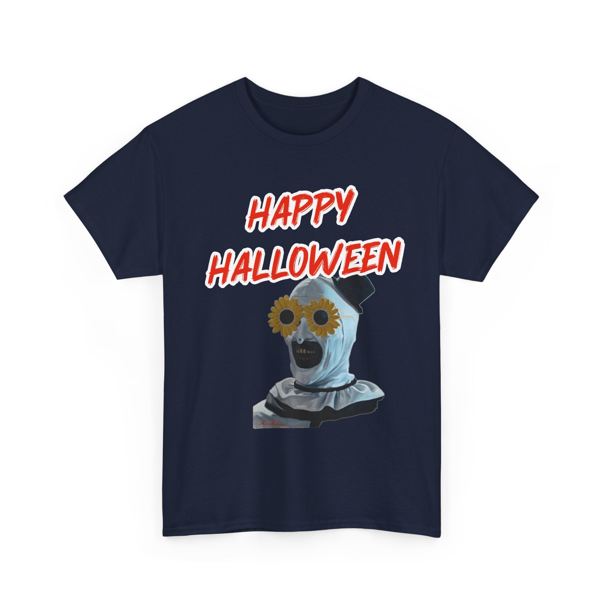 Happy Halloween Costume Mask T‑Shirt