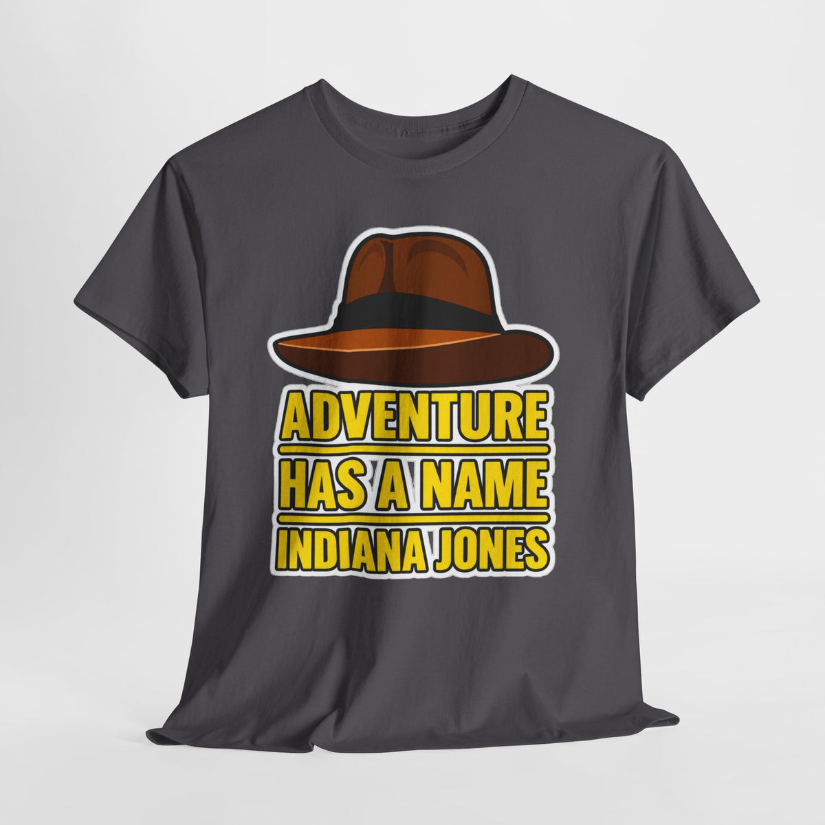 Adventure Has a Name Indiana Jones Graphic Cotton T-Shirt