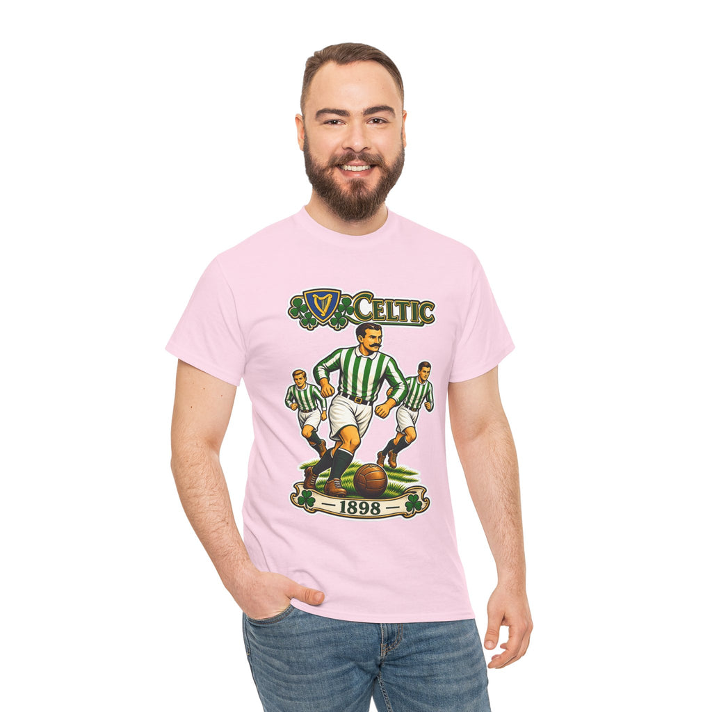 Celtic Football Retro Players Tee — 1898 Vintage Soccer Shirt