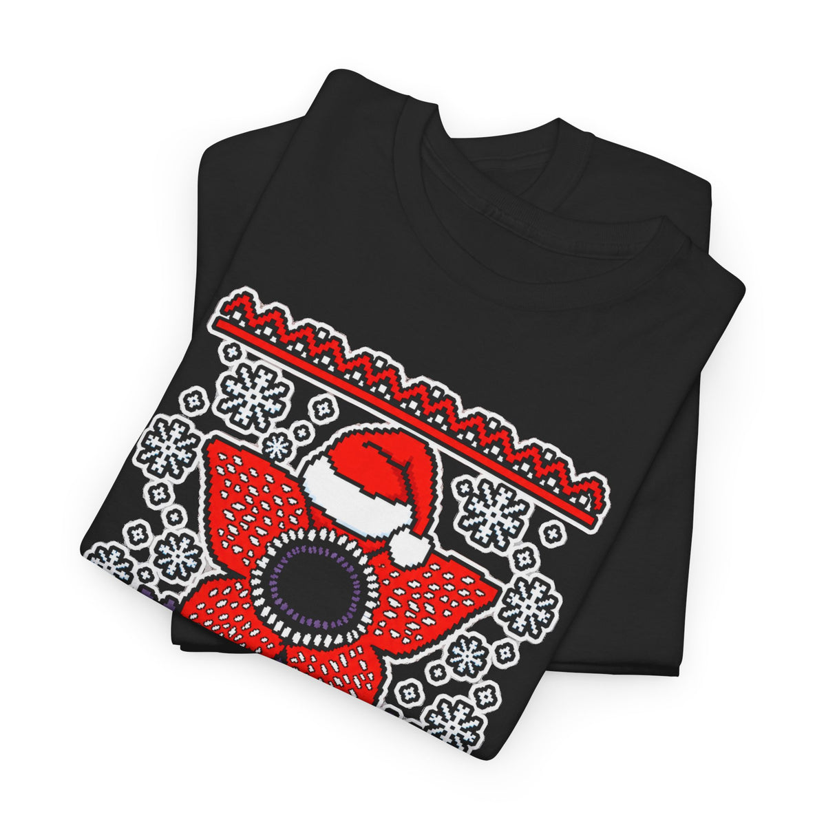 Stranger Christmas T-Shirt — Festive Demogorgon Holiday Tee