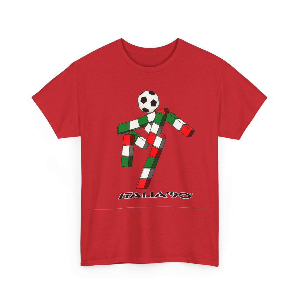 Italia '90 Soccer T‑Shirt — Retro Italian Football World Cup Tee
