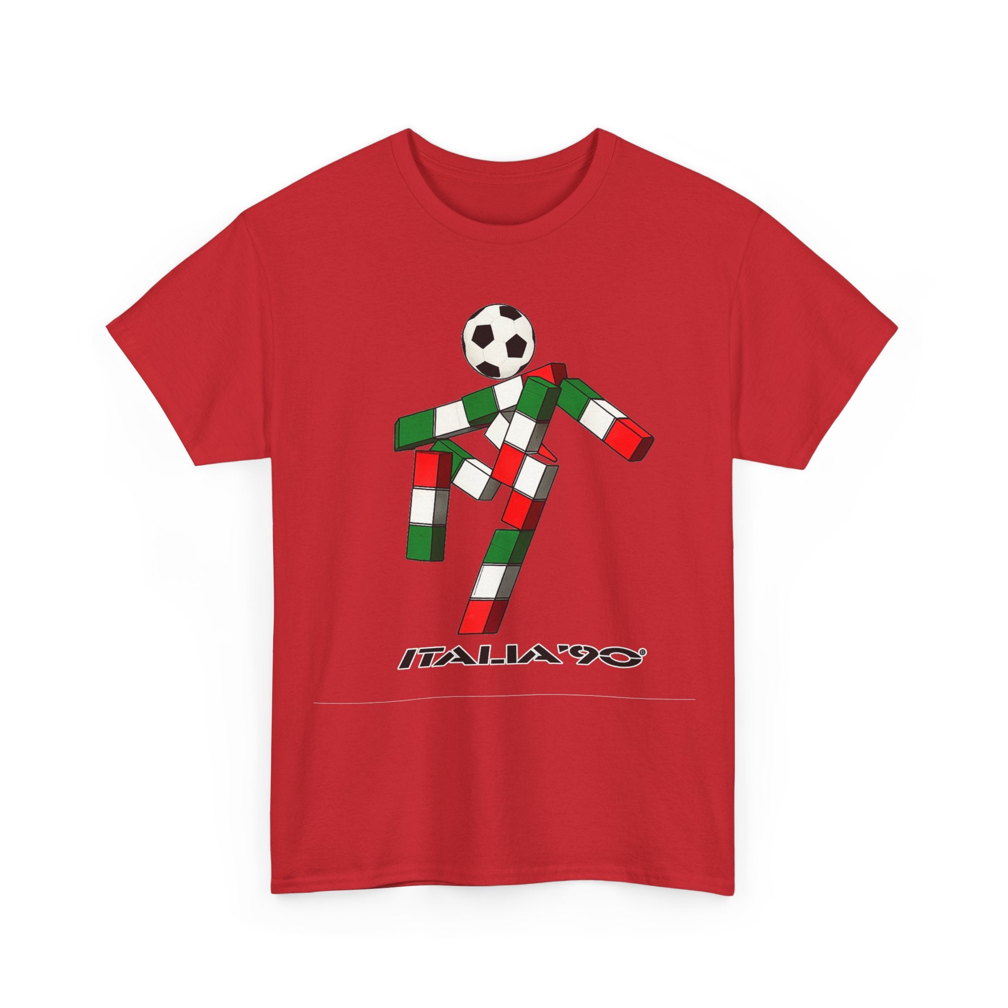 Italia '90 Soccer T‑Shirt — Retro Italian Football World Cup Tee