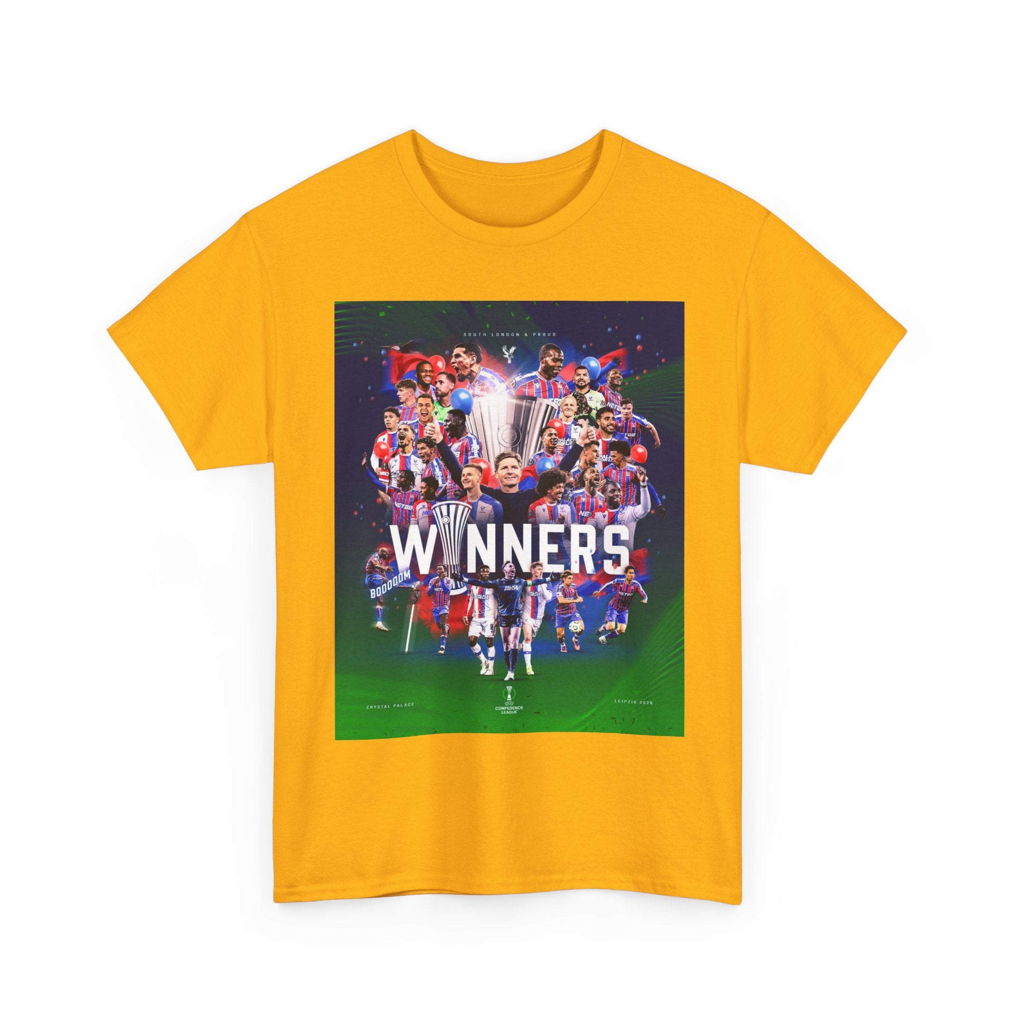 Crystal Palace UEFA Conference Winners Collage T‑Shirt