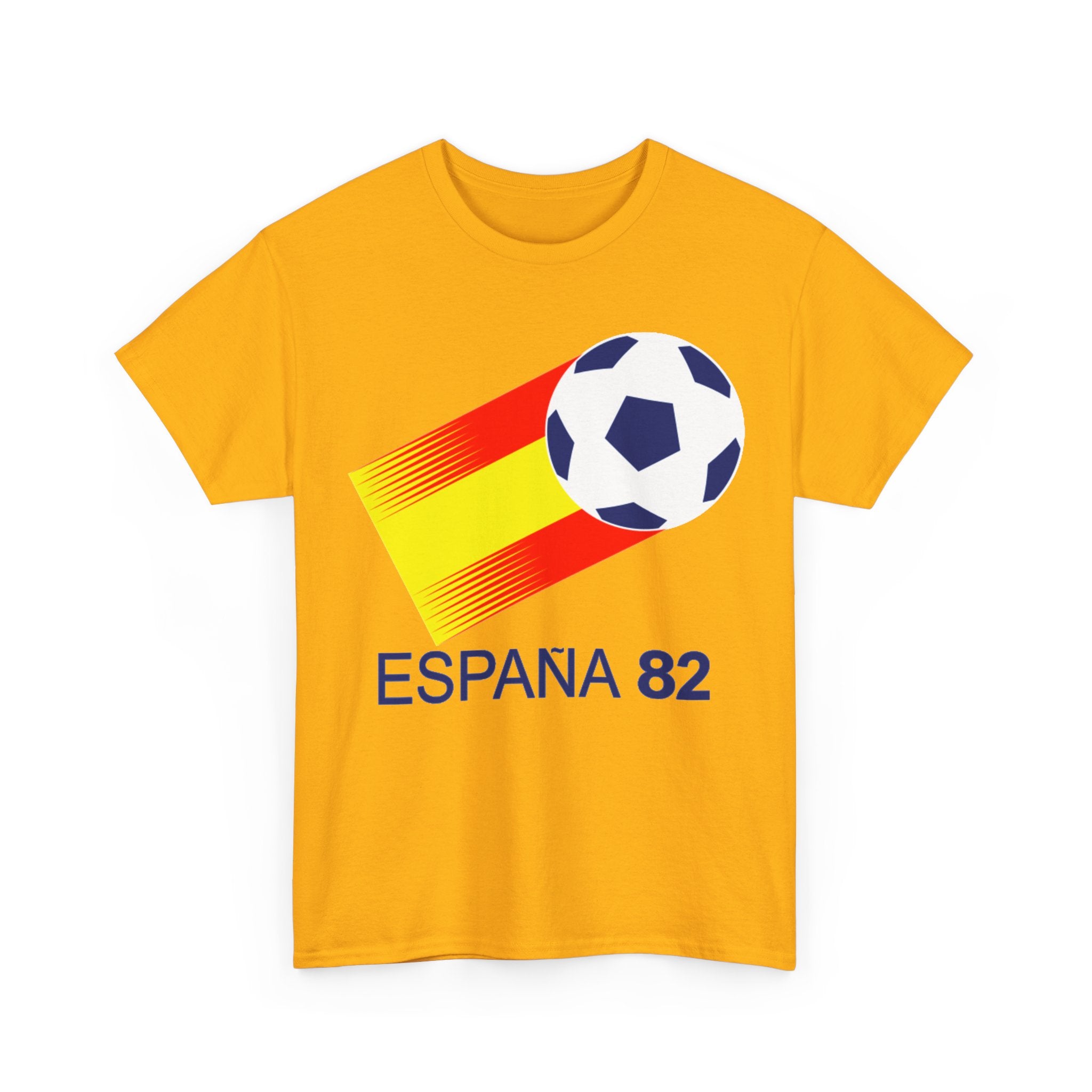Spain 82 Soccer Tee – Retro España World Cup Football Shirt