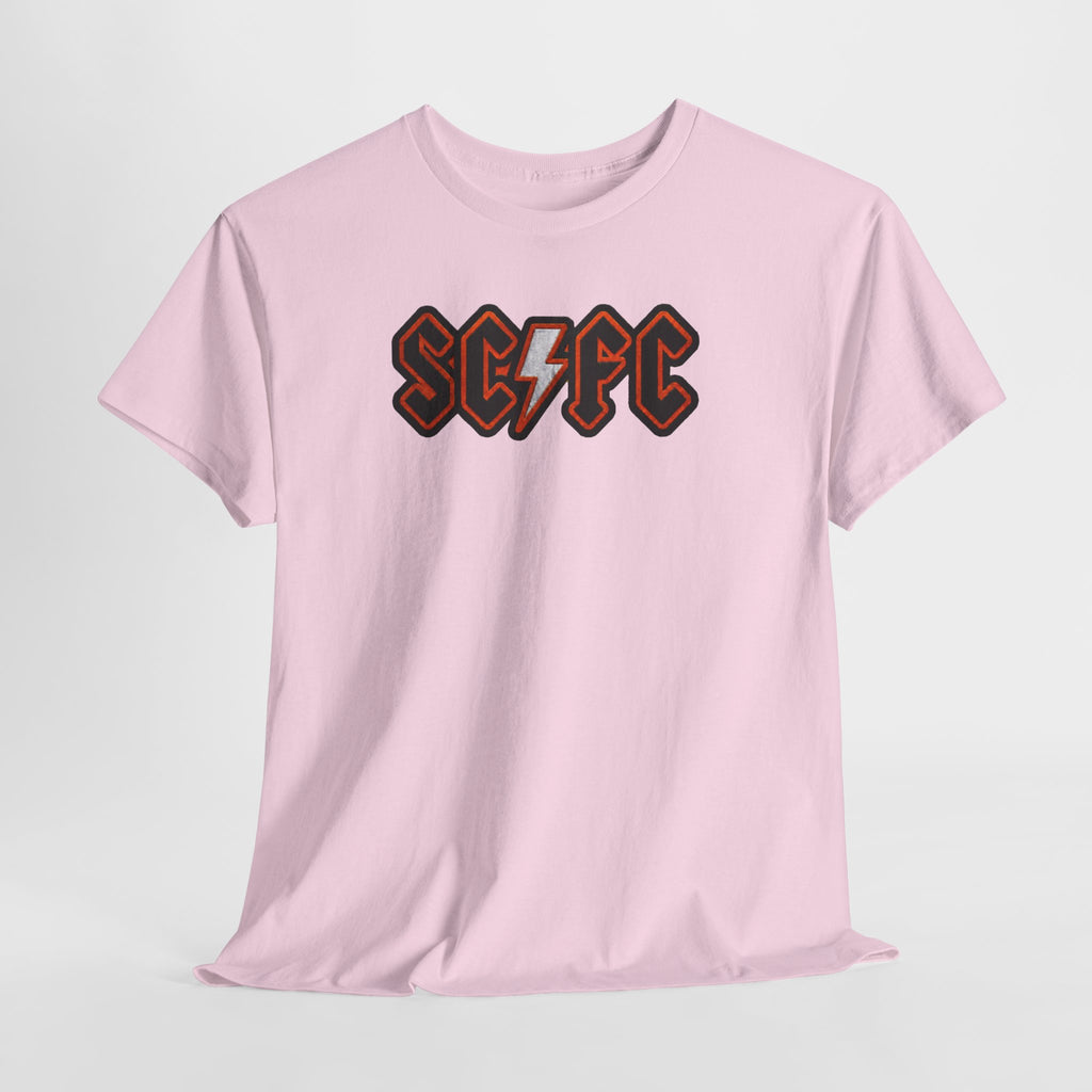 Salford City Inspired Logo T-Shirt — Retro Gothic Band-Style Tee