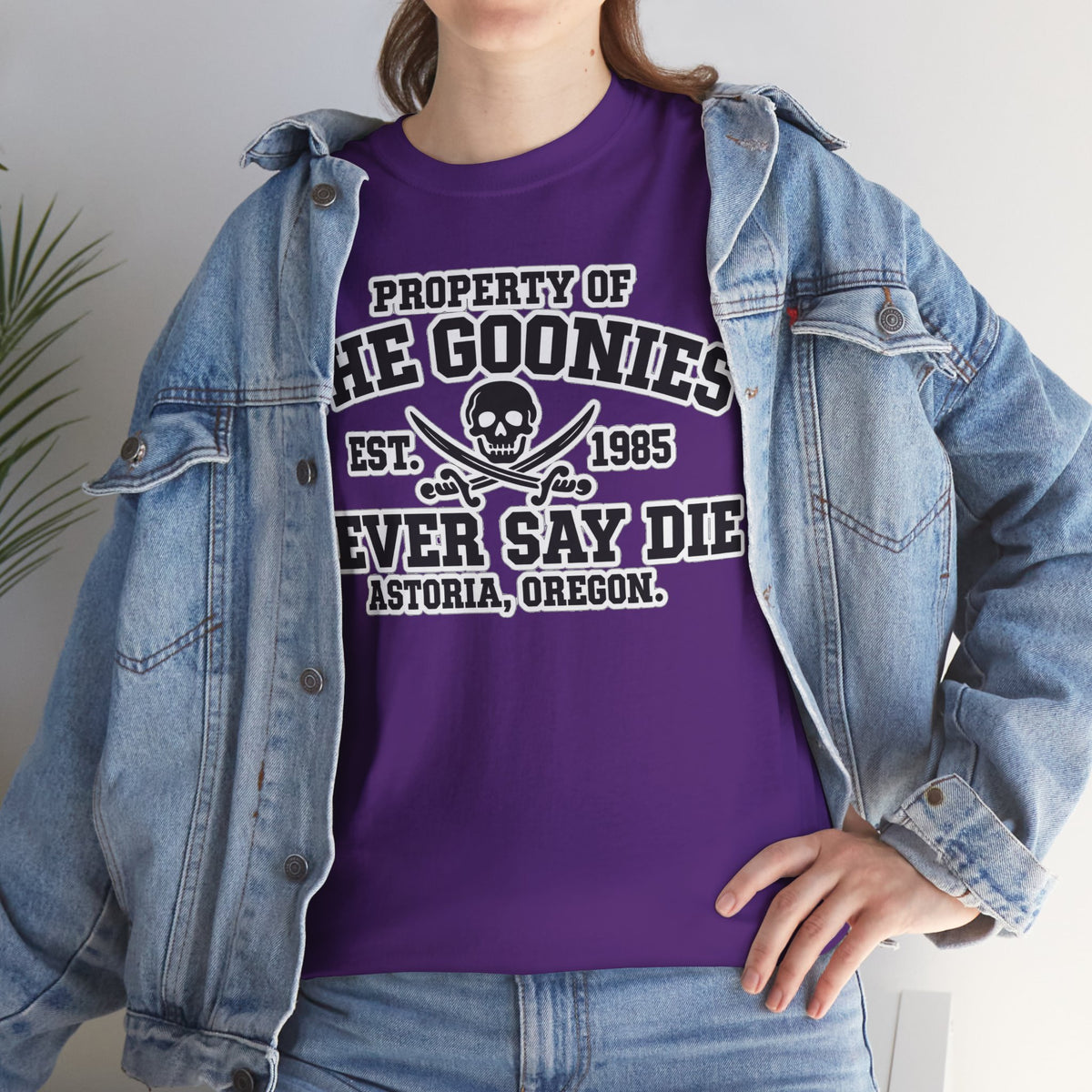 The Goonies "Never Say Die" Tee - Vintage Astoria Oregon Movie T-Shirt