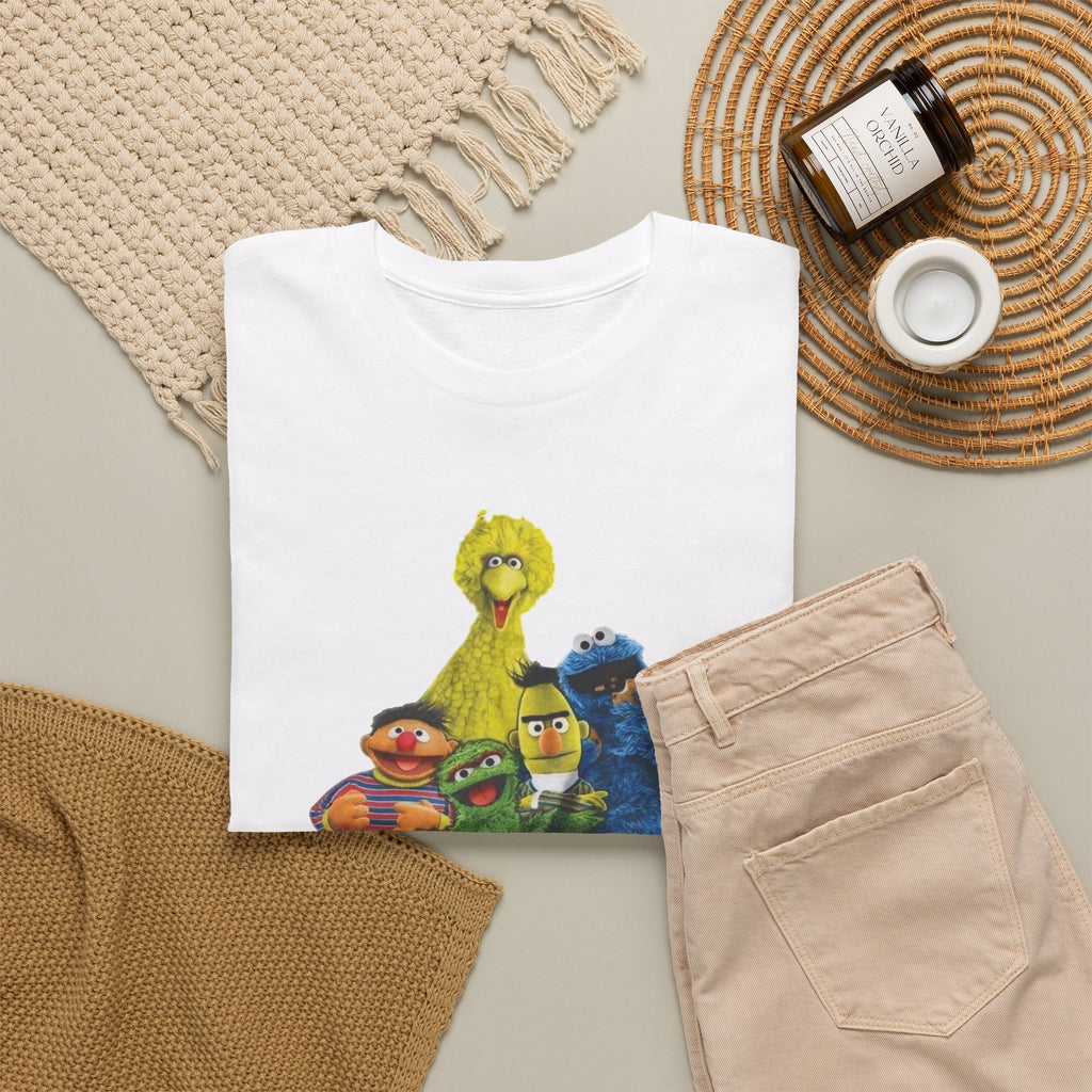 T-Shirt — "Straight Outta the Streets" Sesame Friends Graphic Tee