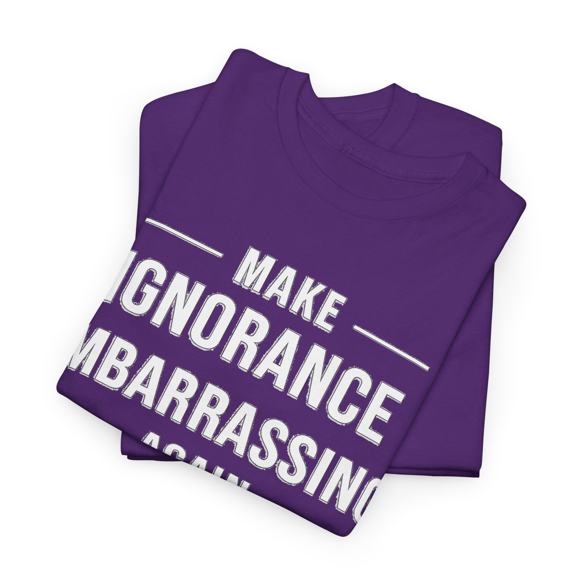 Make Ignorance Embarrassing Again Tee