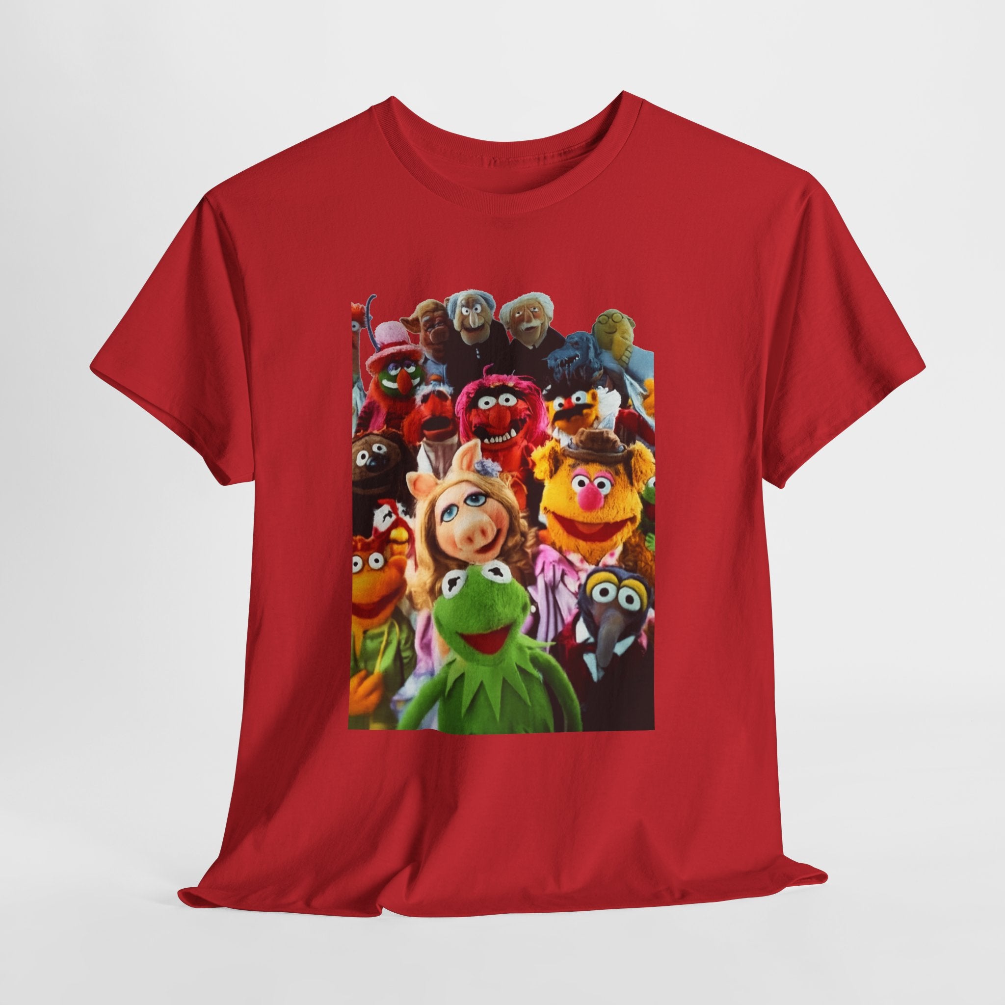 Muppets Puppet Ensemble Graphic Tee — Fun Family Cartoon Shirt