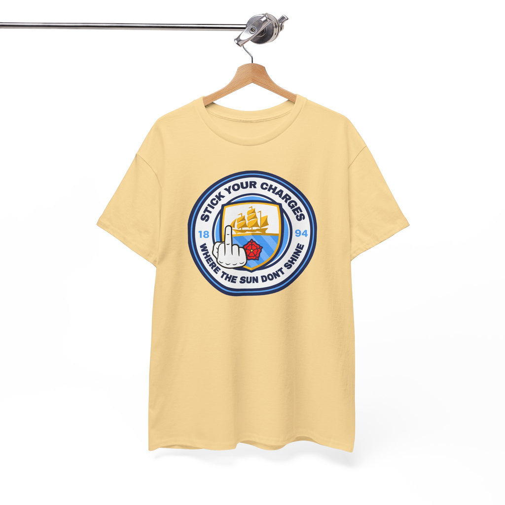 Manchester City "Stick Your Charger Where the Sun Don't Shine" Cotton t-shirt