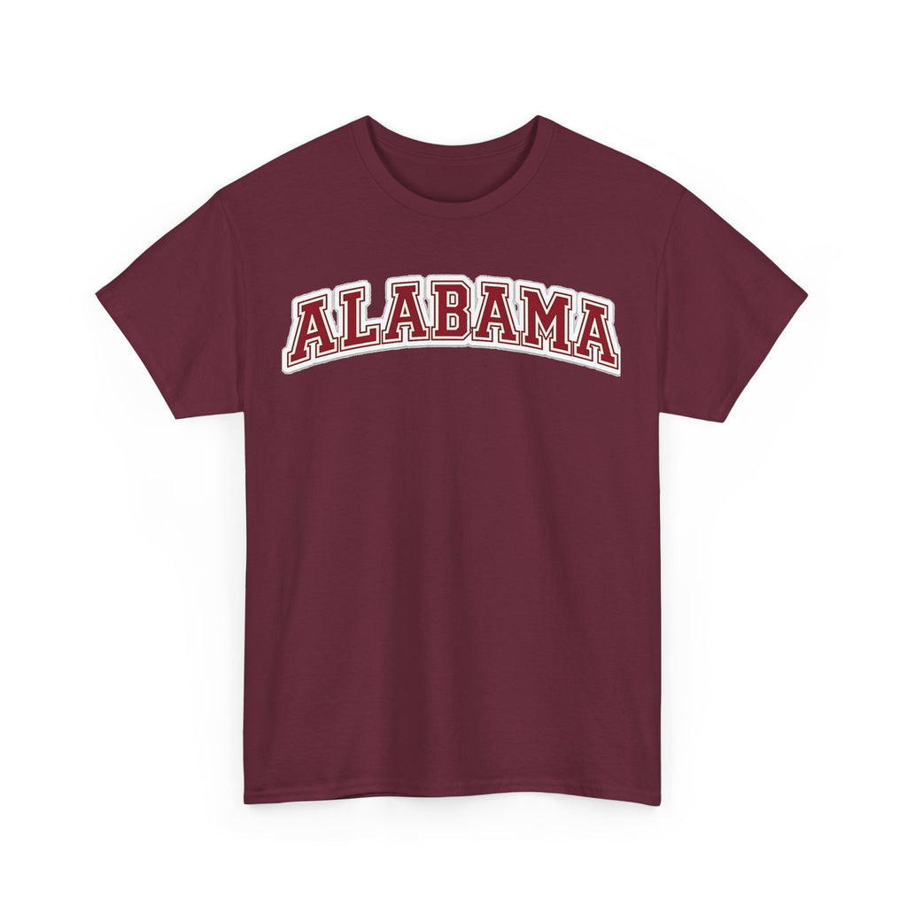 Alabama Arch Logo Tee – Crimson College Pride T‑Shirt