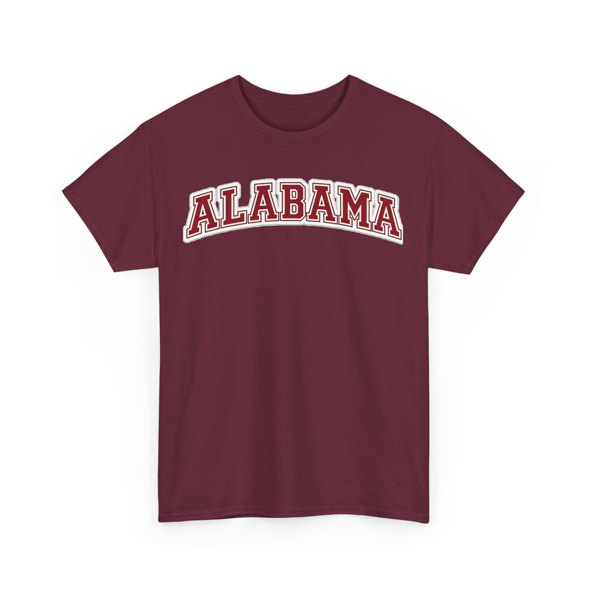 Alabama Arch Logo Tee – Crimson College Pride T‑Shirt