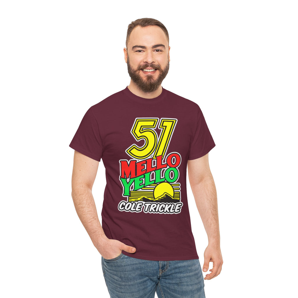 Days of Thunder Mello Yello '51' Graphic Tee — Cole Trickle Racing Shirt