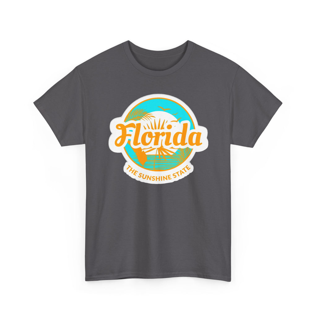 Florida Sunshine State T‑Shirt – Retro Beach Logo Tee