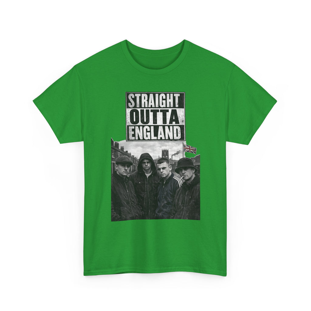 Straight Outta England T-Shirt — Retro Band Photo Tee