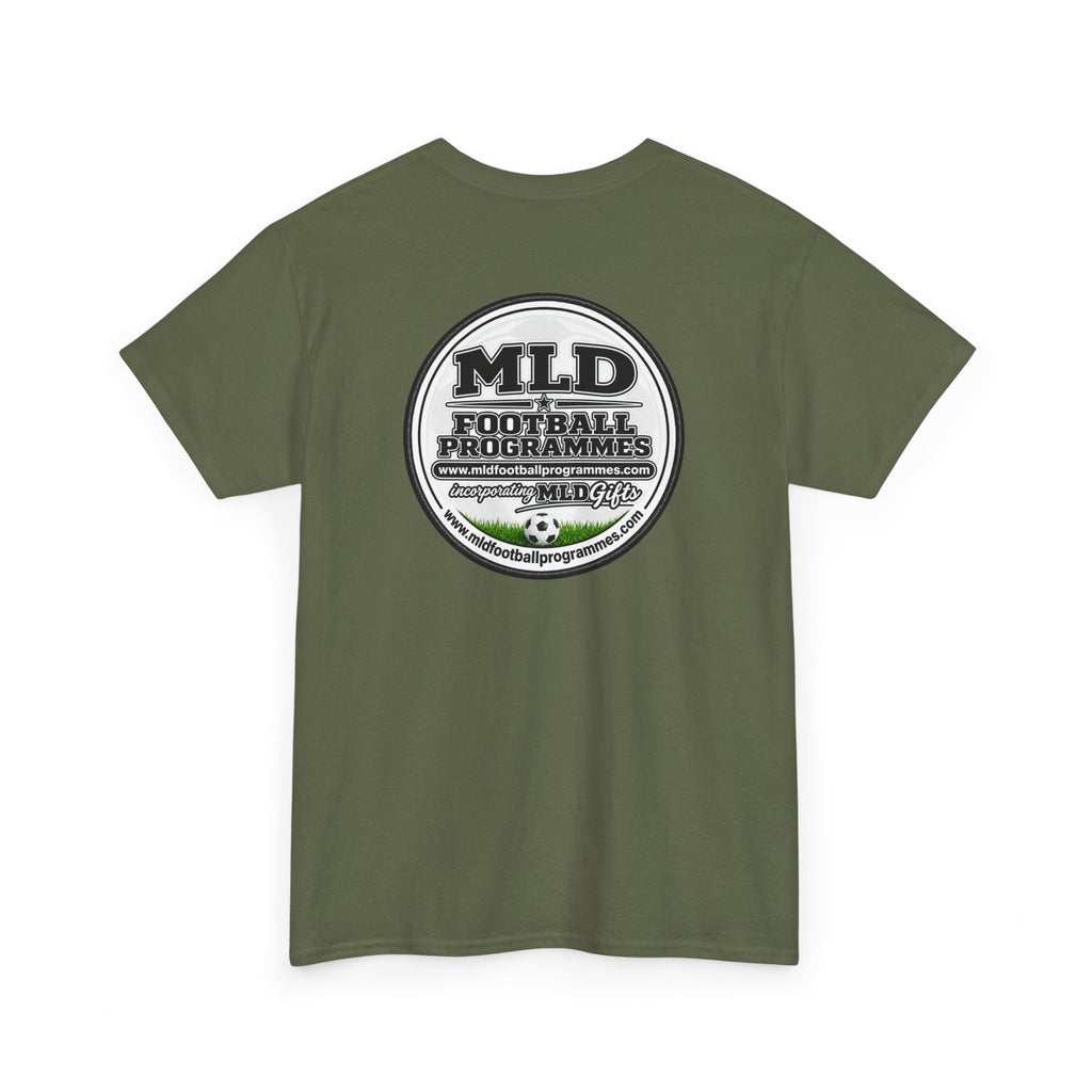 MLD Football Programmes Vintage Logo Cotton T-Shirt