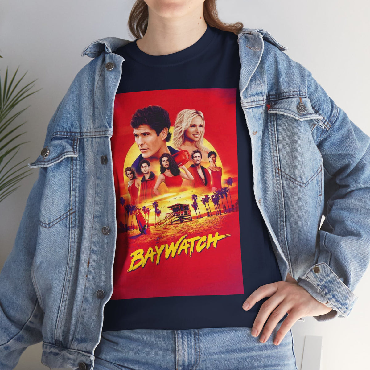 Baywatch Movie Poster Cotton T-Shirt