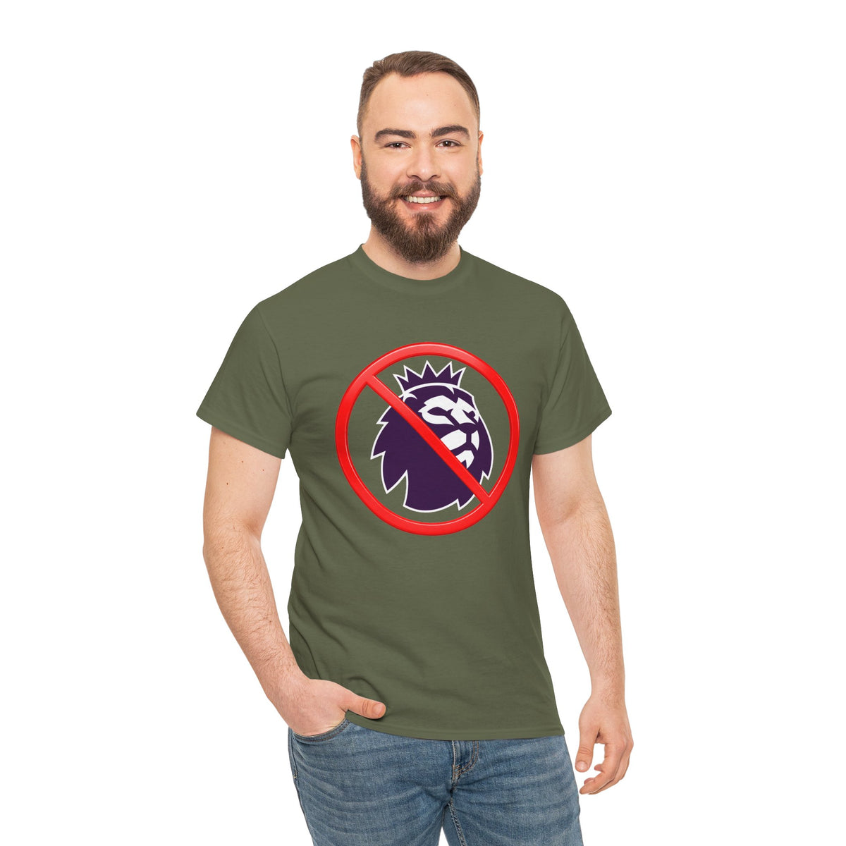 No to the Premier League Tee — Anti-Premier Soccer Protest Shirt