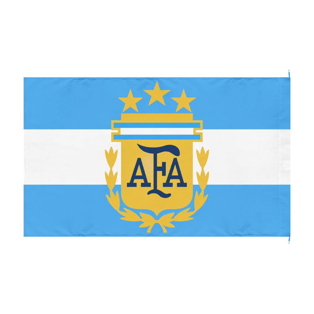 Argentina Football Flag — Double-Sided AFA Crest Banner