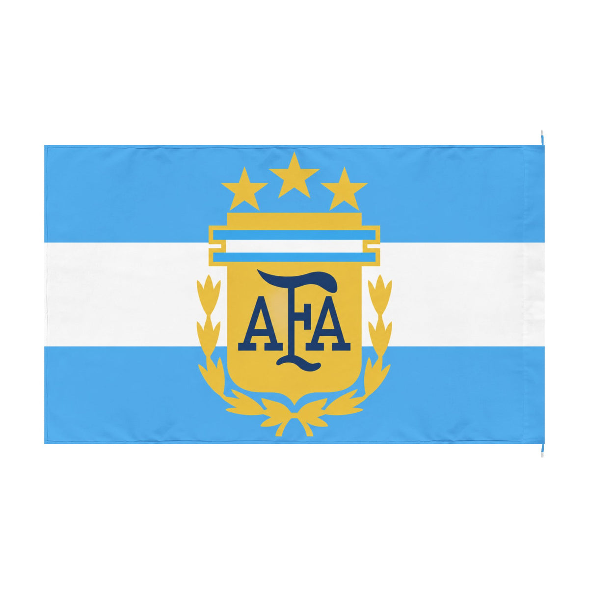 Argentina Football Flag — Double-Sided AFA Crest Banner