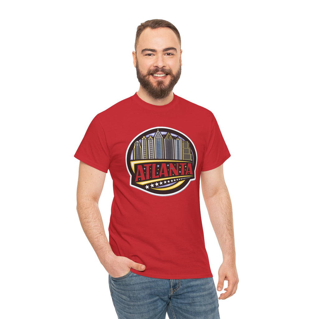 Atlanta Skyline Tee — Vintage City Badge Graphic T-Shirt