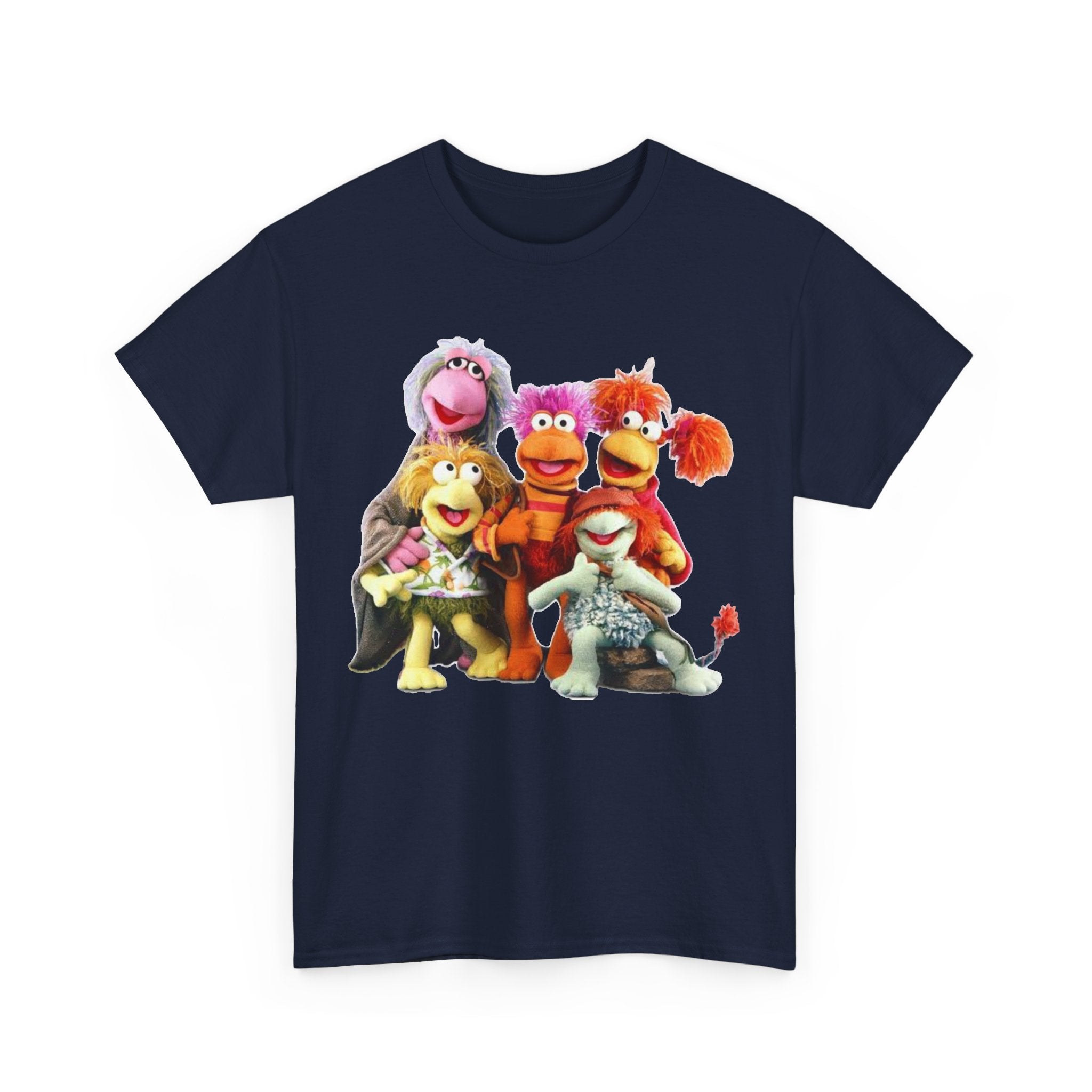 Fraggle Rock Characters T-Shirt — Vintage 80s Kids TV Crew Tee