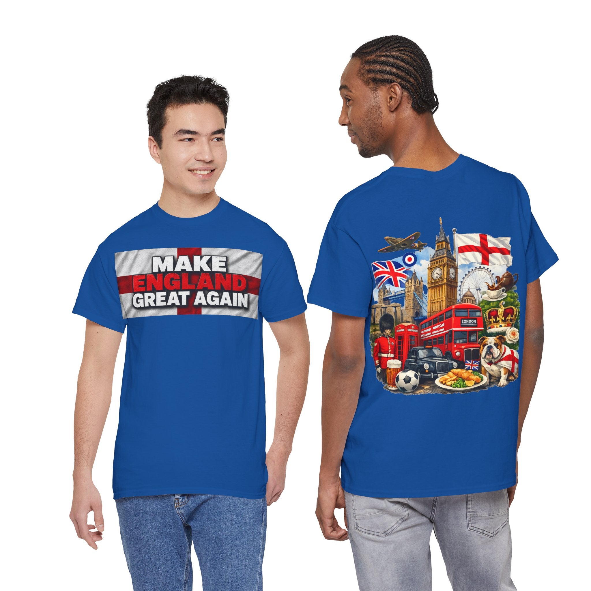 England Pride T-Shirt — "Make England Great Again" Graphic Tee
