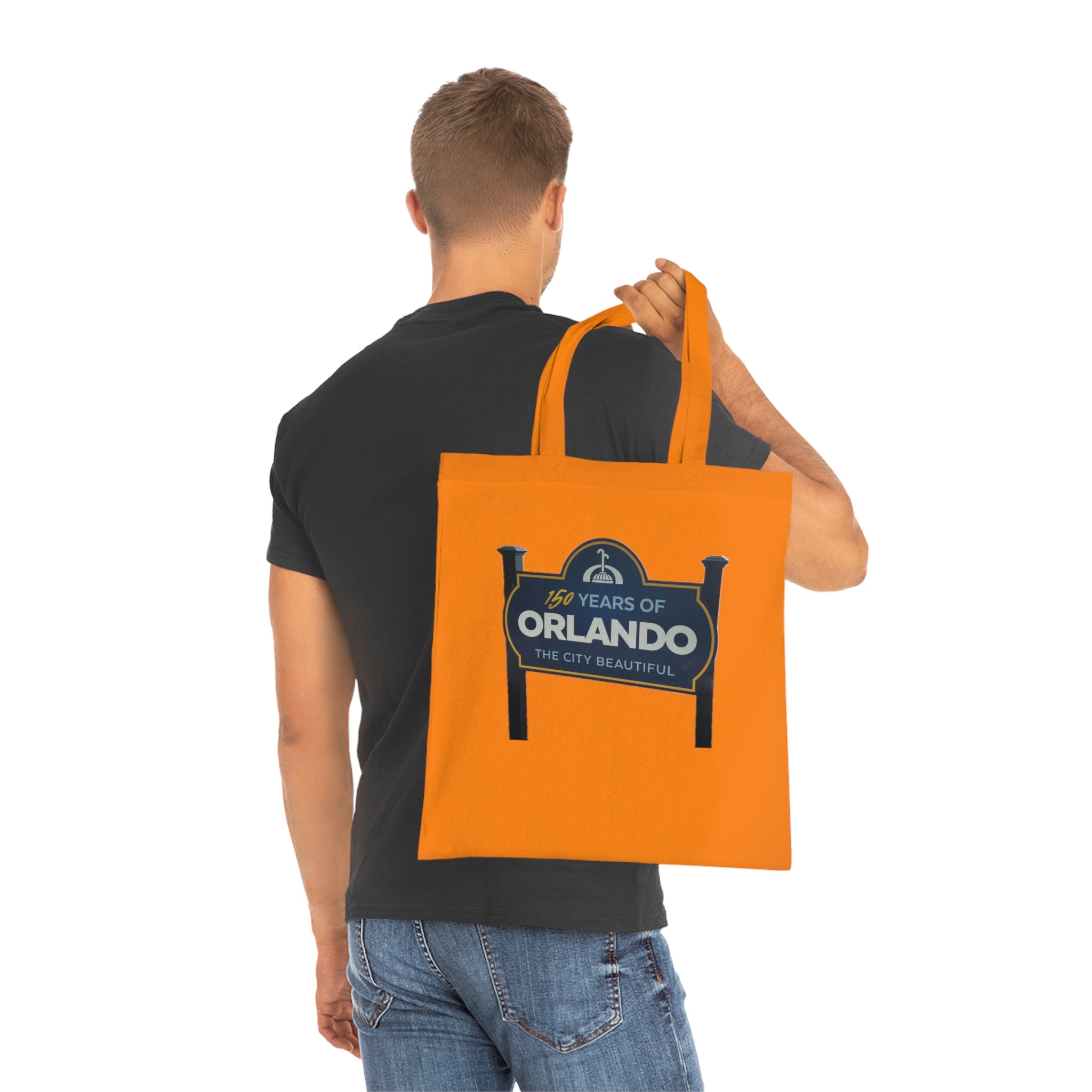 Orlando 150 Years Tote Bag — 'The City Beautiful' Cotton Market Tote