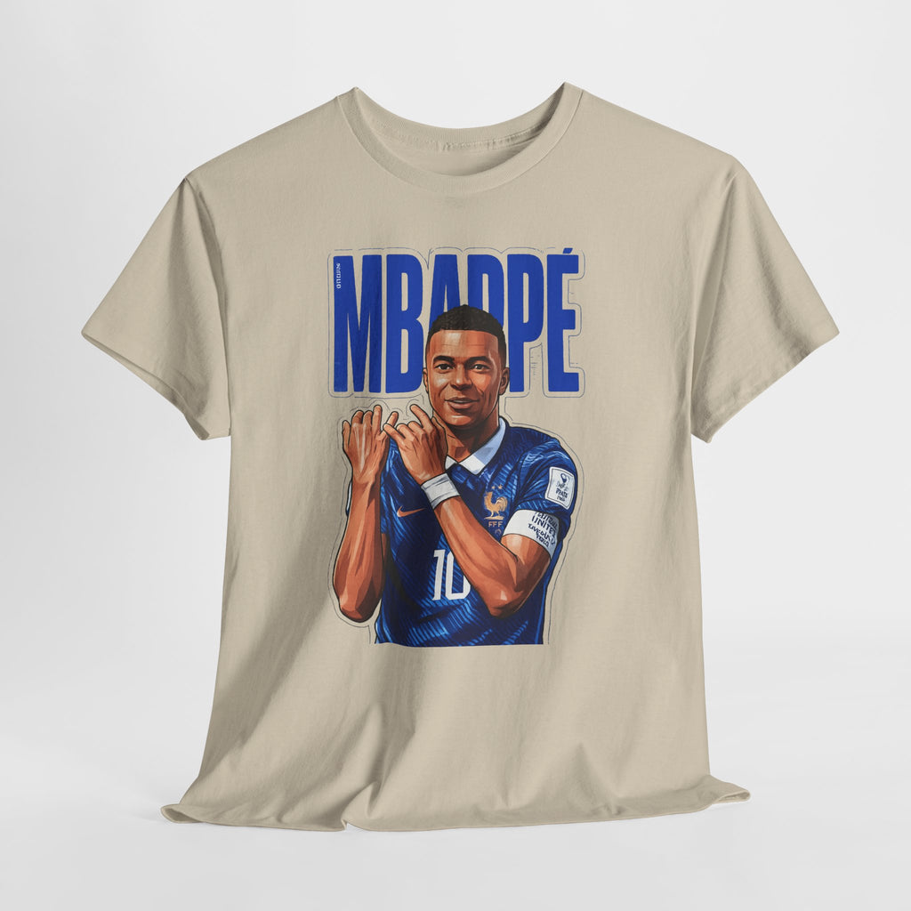 MBAPPE Graphic Shirt Soccer Star Portrait Tee — "