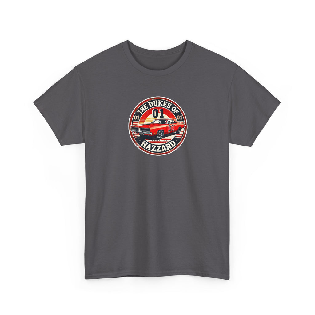 Dukes of Hazzard '01' Car Logo Cotton T-Shirt
